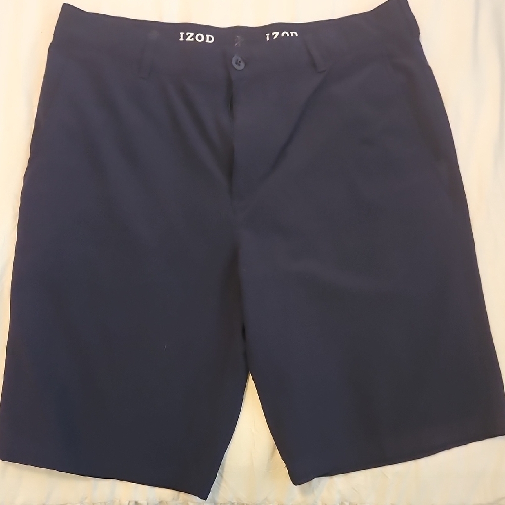 IZOD Men's Navy Golf Shorts